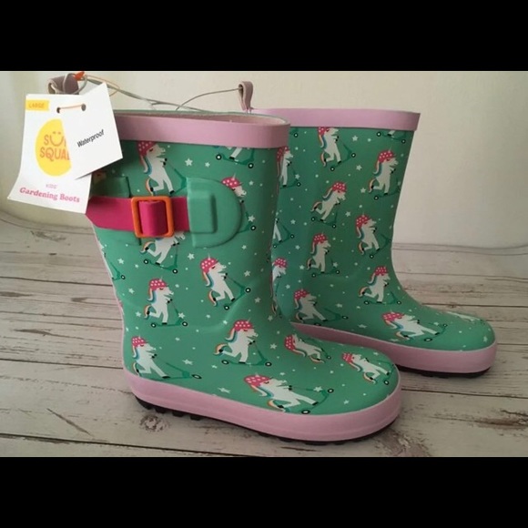Unicorn Rain Boots - Picture 3 of 3